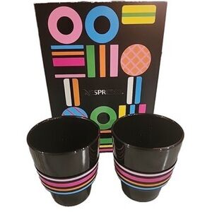 Nespresso Limited Edition Black Touch Lungo Cups - Set of 2
